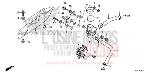 ELECTROVANNE INJECTION D'AIR SH300AG de 2016